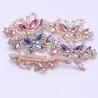Crystal butterfly - hair clip / hair claw - with rhinestone decorations