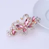 Crystal butterfly - hair clip / hair claw - with rhinestone decorations