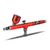 Dual-Action-Airbrush – Farbspritzpistole – Set für Nagelkunst/Tätowierung/Kuchendekoration – 0,3 mm