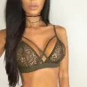 Sexy kanten bh - gekruiste bandjes aan de voorkantLingerie