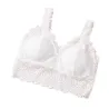 BH mit floraler Spitze - sexy Top - ohne Bügel - wattiert