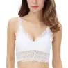 BH mit floraler Spitze - sexy Top - ohne Bügel - wattiert