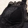 Floral lace tank - sexy top - wire free