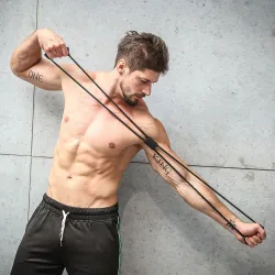 Elastic resistance band - for yoga / gym / fitnes
