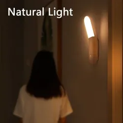 Baseus - lampa indukcyjna - lampka nocna - z czujnikiem ruchu - USB - LEDKinkiety