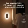 Baseus - veilleuse magnétique / applique murale - double induction - LED