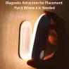 Baseus - magnetisk nattlampa / vägglampa - dubbel induktion - LED