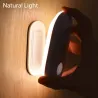 Baseus - veilleuse magnétique / applique murale - double induction - LED