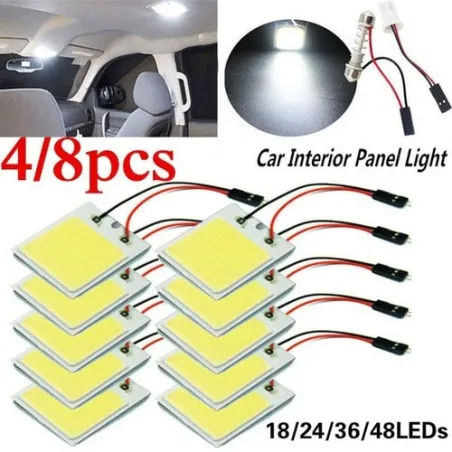 Autoinnenbeleuchtung - LED-Lampe - SMD - COB - T10 - 4W - 12V