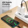 Fast charge cable - 5A - 40W - USB - type-C