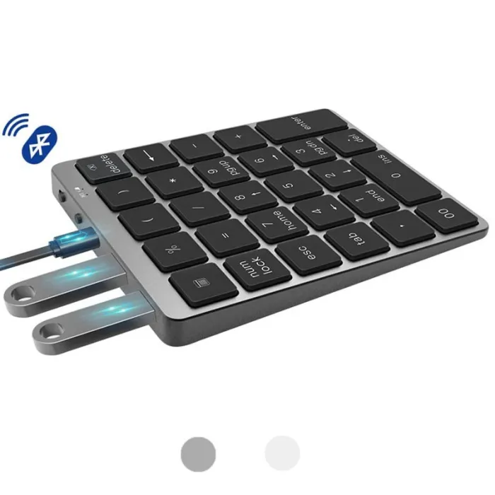 Portable numeric keyboard - Bluetooth - USB