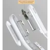 Baseus - lampa indukcyjna - lampka nocna - z czujnikiem ruchu - USB - LEDKinkiety