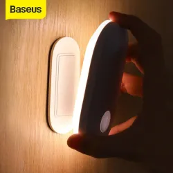 Baseus - veilleuse magnétique / applique murale - double induction - LED