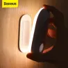 Baseus - veilleuse magnétique / applique murale - double induction - LED