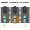 AZDOME M17 dash cam - automobile / motorcycle - night vision - dual lens - 24hour parking monitor