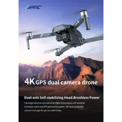 JJRC X19 - 5G - WIFI - FPV - GPS - 4K HD Dual Camera - RC Drone Quadcopter - RTF