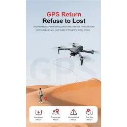 JJRC X19 - 5G - WIFI - FPV - GPS - 4K HD Dual Camera - RC Drone Quadcopter - RTF