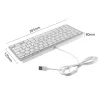 Computer keyboard - USB - ergonomic design - for Apple / Windows / PC / MacKeyboards