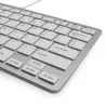 Computertoetsenbord - USB - ergonomisch ontwerp - voor Apple / Windows / PC / MacToetsenborden