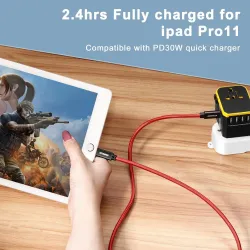 Fast charging / data transfer cable - USB 3.1 - type-C - PD - 100W - 40Gbps - 4K - HDCables