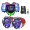 Motorcycle stereo speakers - radio - waterproof - microphone - Bluetooth - USB - LED