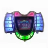 Motorcycle stereo speakers - radio - waterproof - microphone - Bluetooth - USB - LED