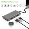 USB type C - hub type-C - hdmi 4k - vga adapter