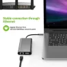 USB type C - hub type-C - hdmi 4k - vga adapter