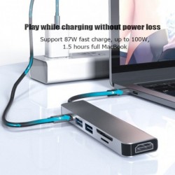 USB HUB-C HUB adapter - 6 in 1 USB-C to USB 3.0 HDMI - splitterHDMI Switch
