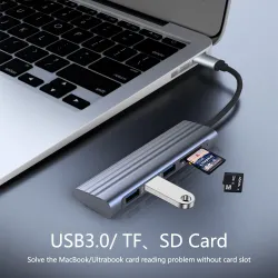 USB 3.0 HDMI adapter - C Splitter Port Type C