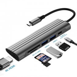 USB C / HUB Type-C naar multi USB 3.0 HUB HDMI-adapter - dock - splitterHDMI Switcher