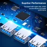 USB-C - HUB 3.0 3.1 Type-C - 4 port multi splitter - adapter OTG