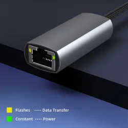CablesUSB-C to RJ45 lan adapter - laptops / computers