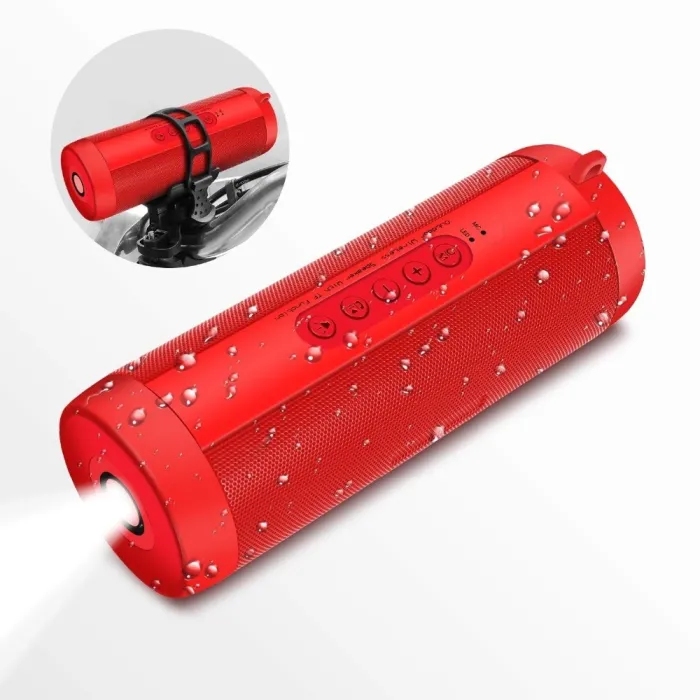 Wireless Bluetooth speaker - mini column box - TF card - waterproof - with torchBluetooth speakers