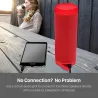 Draadloze Bluetooth speaker - mini zuilbox - TF kaart - waterdicht - met zaklampBluetooth Luidsprekers