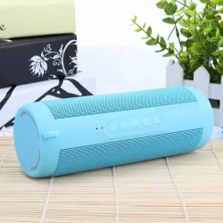 Kabelloser Bluetooth-Lautsprecher - Mini-Säulenbox - TF-Karte - wasserdicht - mit Taschenlampe