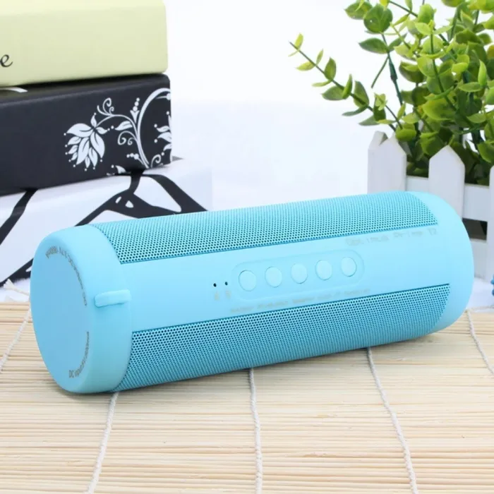 Draadloze Bluetooth speaker - mini zuilbox - TF kaart - waterdicht - met zaklampBluetooth Luidsprekers