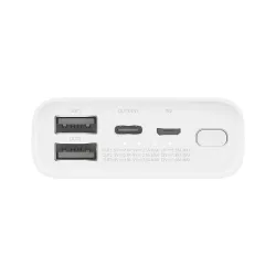 Xiaomi - power bank - zewnętrzna ładowarka baterii - 10000mAh - 3 wyjścia / 2 wejściaPowerbanki