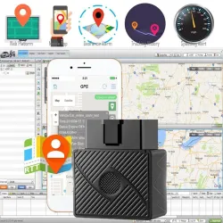 Car GPS tracker - anti-theft - with OBD / GPRS indicators / vibration alarm
