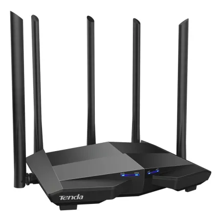 Tenda AC11 AC1200 - Router WiFi - 2.4G 5.0GHz - dwuzakresowy - 1167Mbps - z 5 antenami o wysokim zyskuSieć