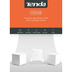 Tenda MW6 Nova - drahtloses WiFi-System - Router / Repeater - 2.4G / 5G - mit App-Steuerung