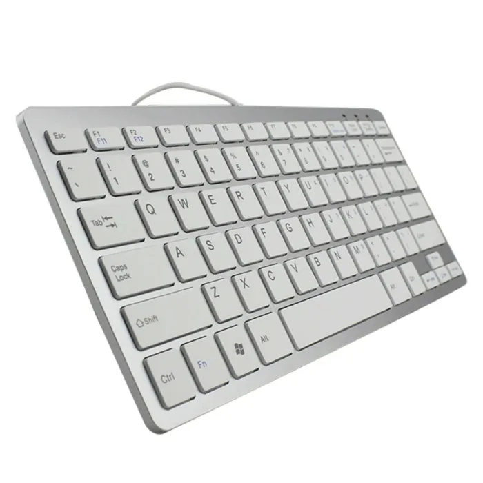 Computer keyboard - USB - ergonomic design - for Apple / Windows / PC / MacKeyboards