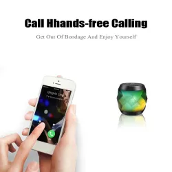 M&J - mini wireless speaker - with lanyard - Bluetooth - LEDBluetooth speakers