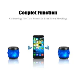 M&J - mini wireless speaker - with lanyard - Bluetooth - LEDBluetooth speakers