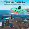 JJRC F26 - WiFi - FPV - 720P HD Camera - Sensing Flying Ball - 2.4G - RC Drone Quadcopter - Green