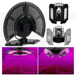 E27 Grow Light - LED- 80W / 500W / 600W - plants - garden