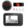 Doorbell peephole camera - auto-record - night vision - home security