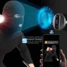 Inteligentny dzwonek wideo - z wizjerem / detekcją ruchu PIR / APP / WiFi - pilot zdalnego sterowaniaBezpieczeństwo