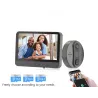 Inteligentny dzwonek wideo - z wizjerem / detekcją ruchu PIR / APP / WiFi - pilot zdalnego sterowaniaBezpieczeństwo