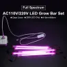 Luces de cultivoLuz de crecimiento de plantas LED - lámpara fito - espectro completo - 220V / 110V